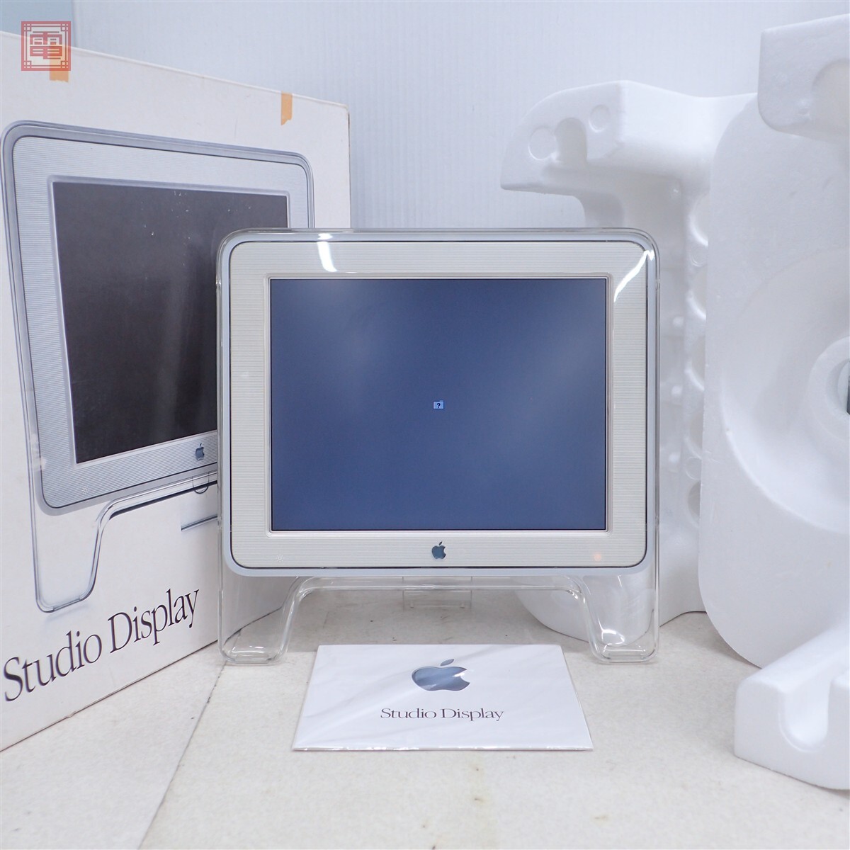 Apple Power Mac G4 で使っていた スケルトンモニター Studio Display