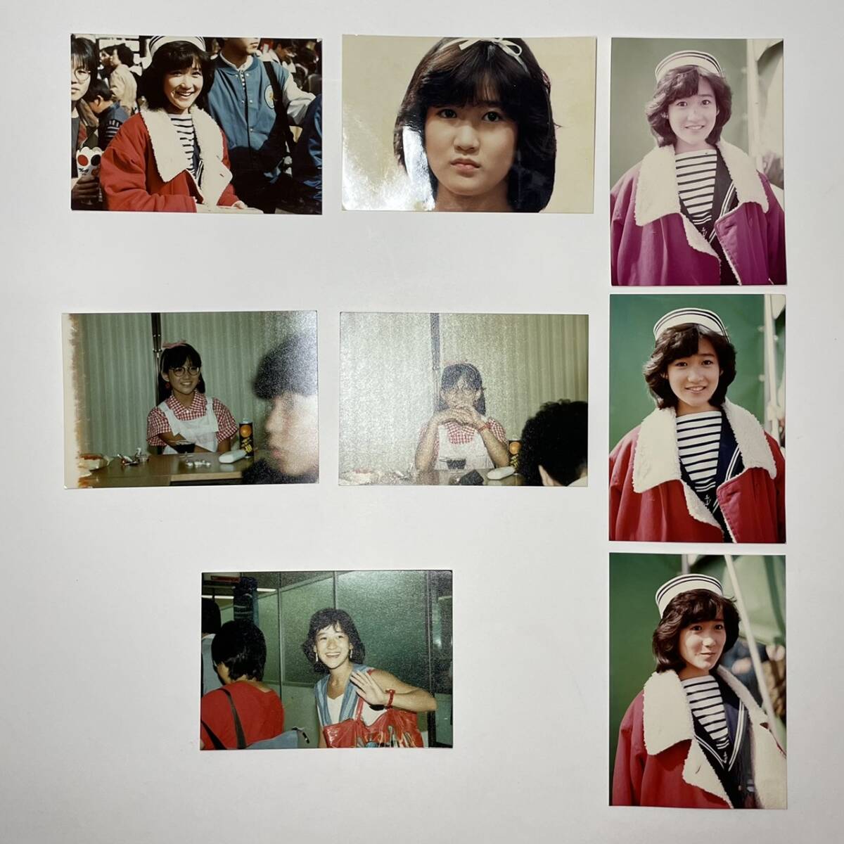 やや傷や汚れあり】☆80年代アイドル【横須賀昌美①】水着4ページ
