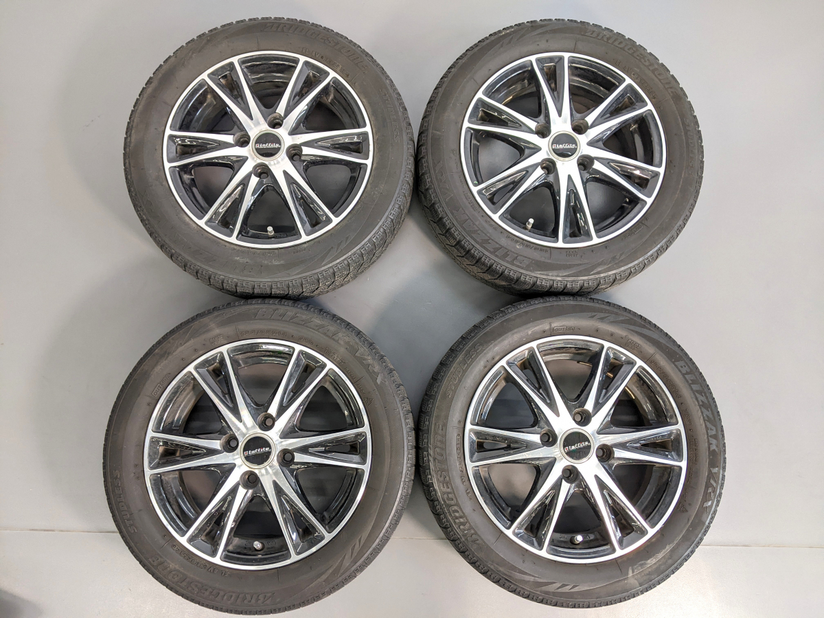 中古】BBS RX243 7.5J ET45 PCD114.3 5H 215 60 R17 ブリジストン REVO 