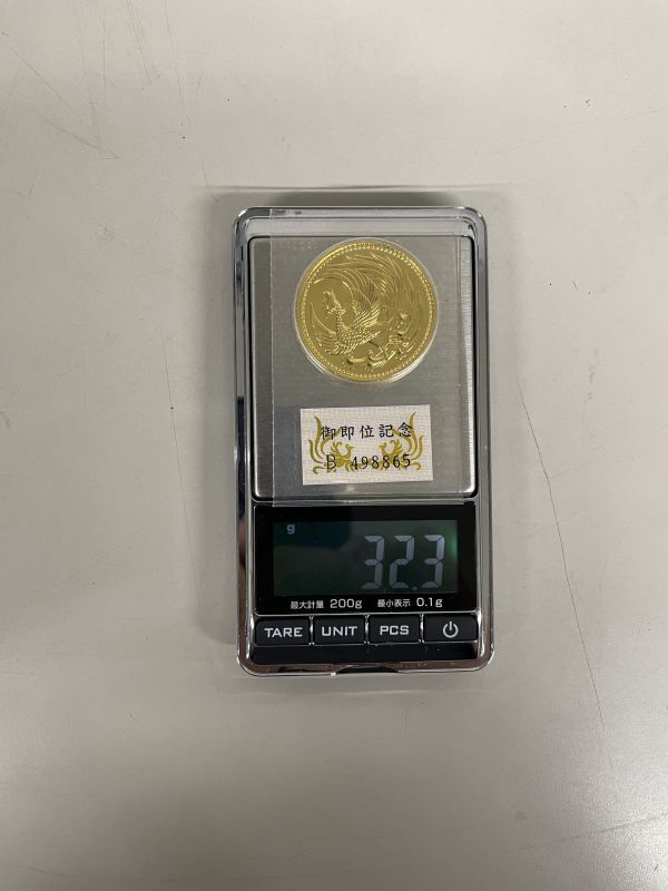 中古】小判☆天皇陛下御在位五十年記念小判☆K24 純金 28gの落札情報