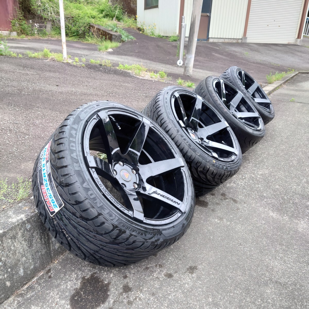 新品】新品 スタンスマジック 18インチ 10.5j＋15 新品タイヤ付 jzx100