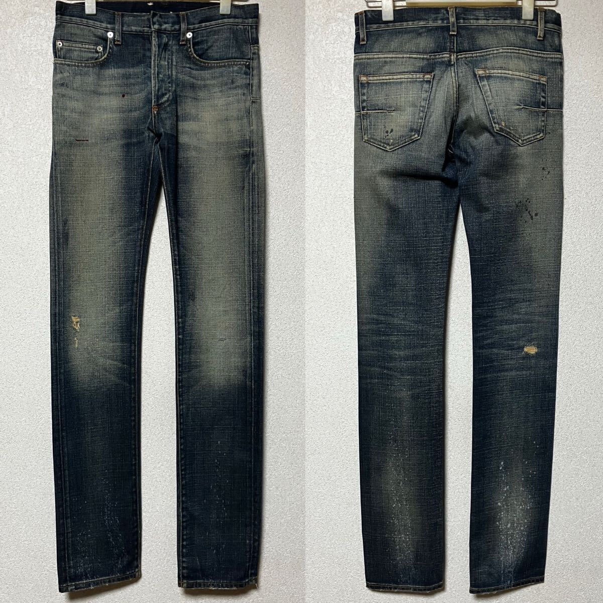 dior homme 07SS ディオールオム 初代アンダーマイカーデニム under my