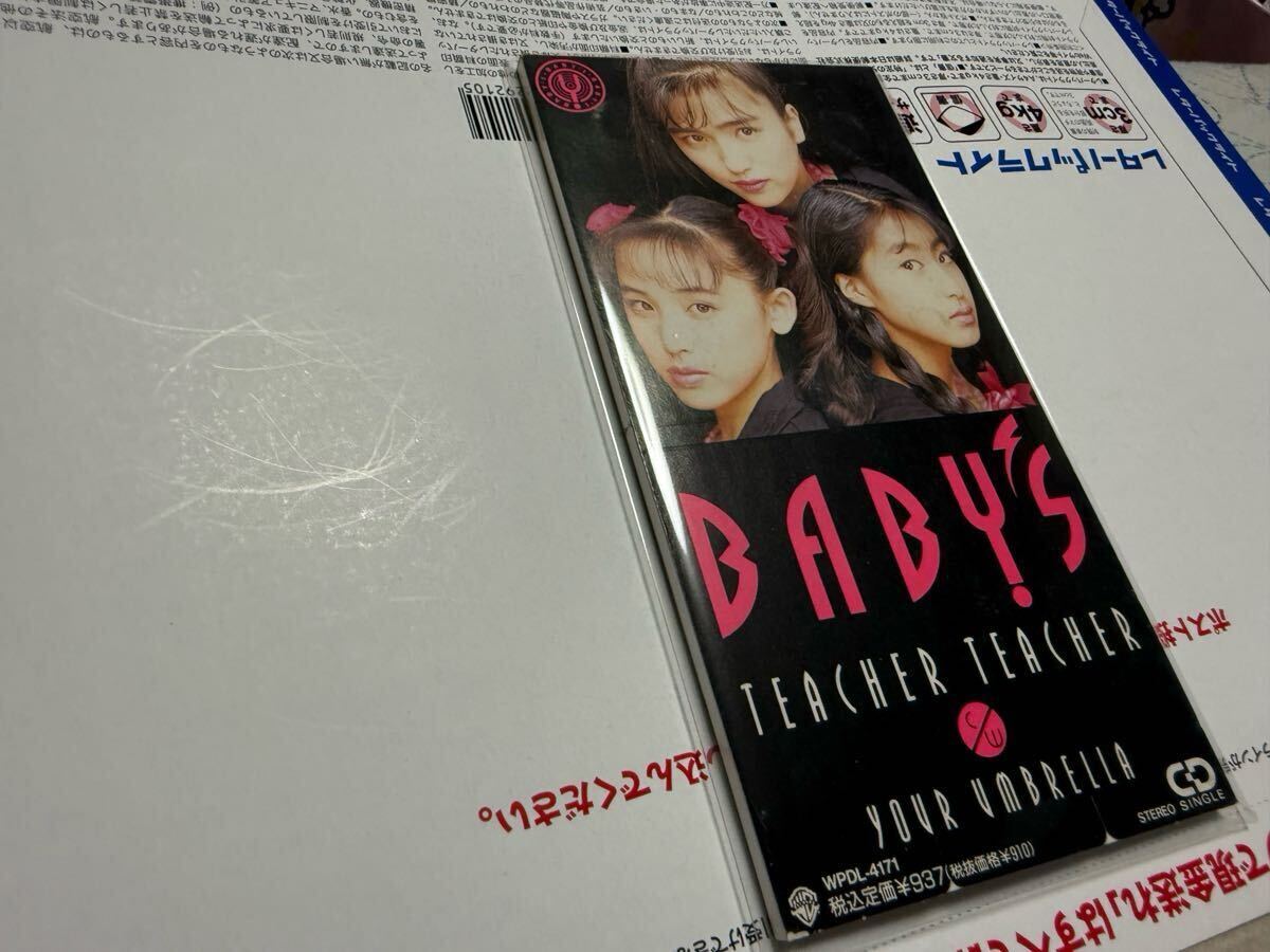 8センチCDシングル BABY'S ベイビーズ TEACHER TEACHER 1990年