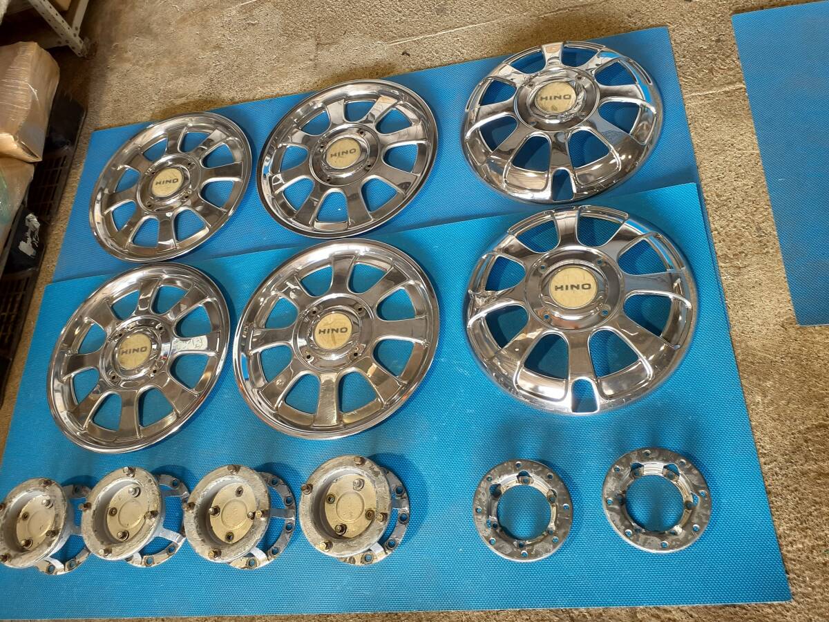 中古】ハブ センターキャップ エアロカバー プロフィア用中古の落札 