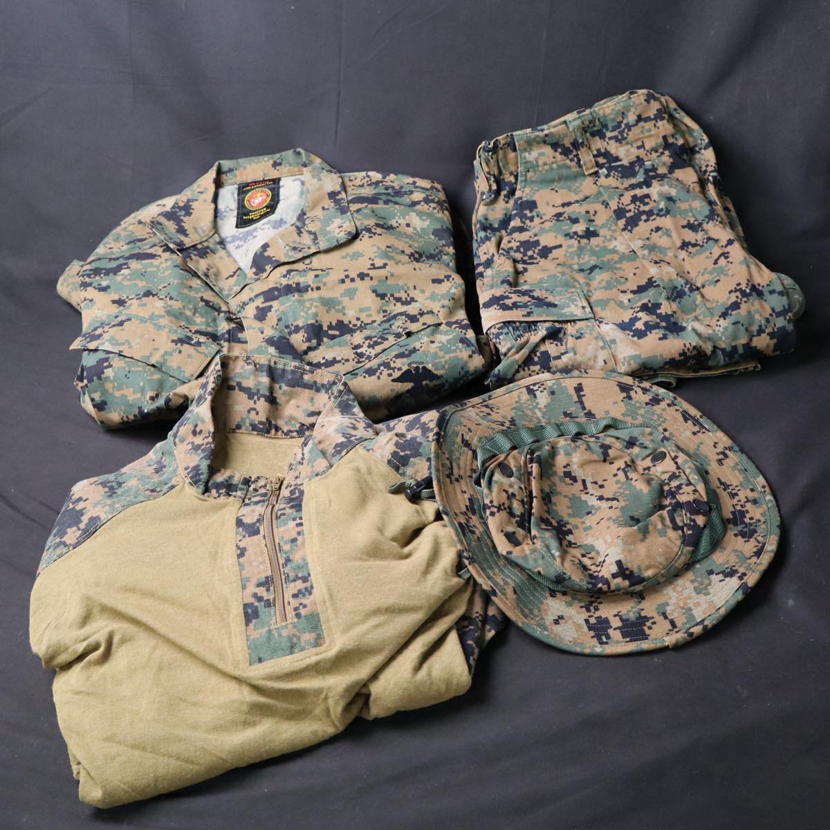 海兵隊 コンバットシャツ S-R MARPAT USMC FROGの落札情報詳細 - Yahoo