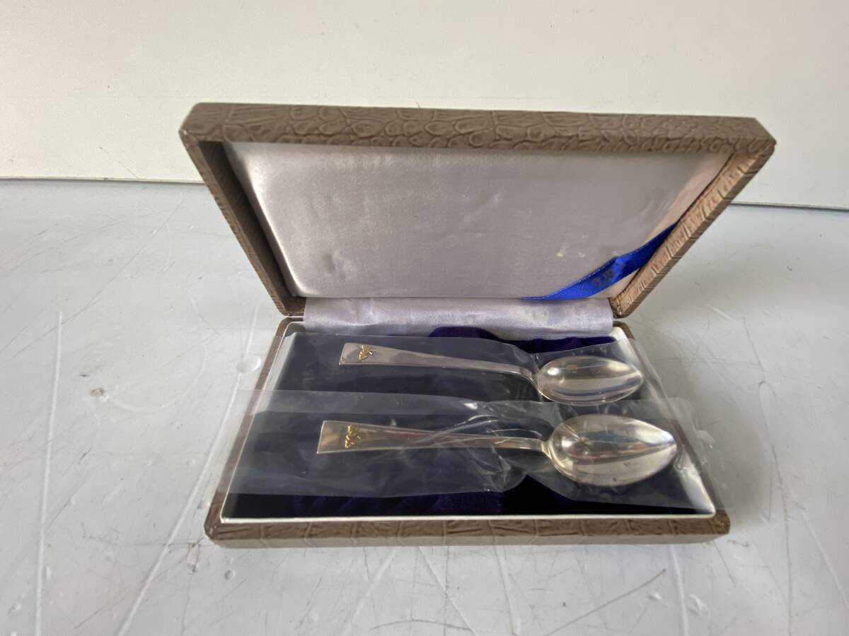 中古】エルメス カトラリー フォーク スプーン ティースプーン 各2本