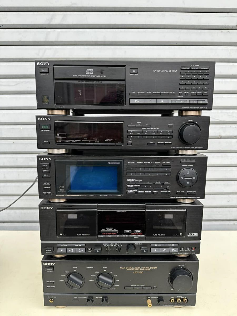☆SONY☆ソニー システムコンポセット LBT-V750 通電OK! 中古 現状品