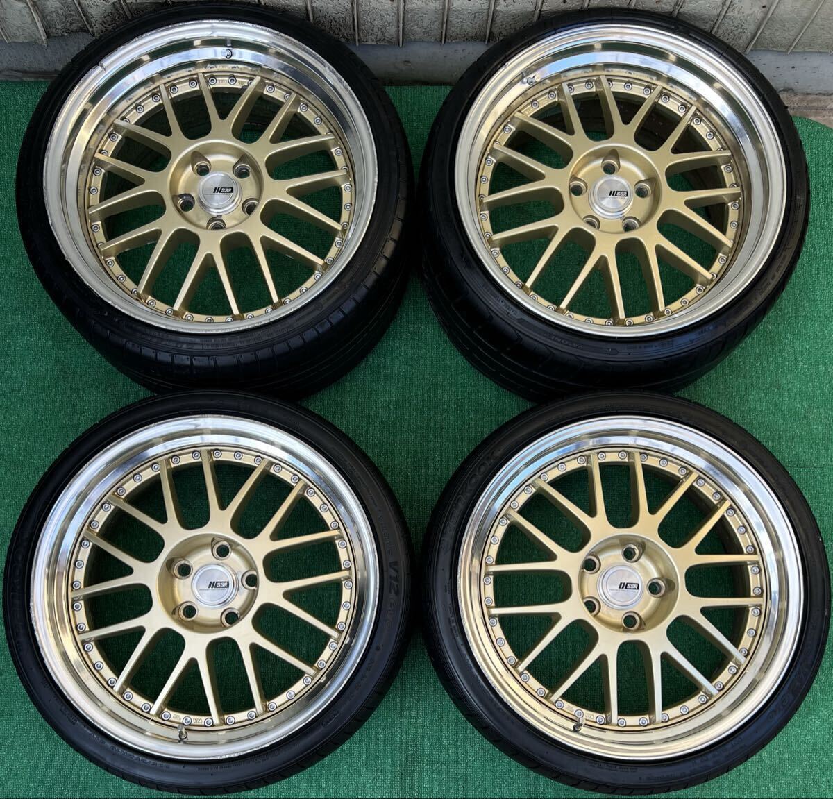 SSR Professor SP4 19インチ ホイール 9.5J 10J チタンシルバー 