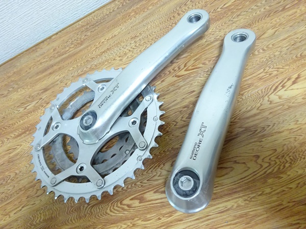 シマノ DEORE XT FC-M750 170mm 46×34×24 9速用の落札情報詳細 - Yahoo
