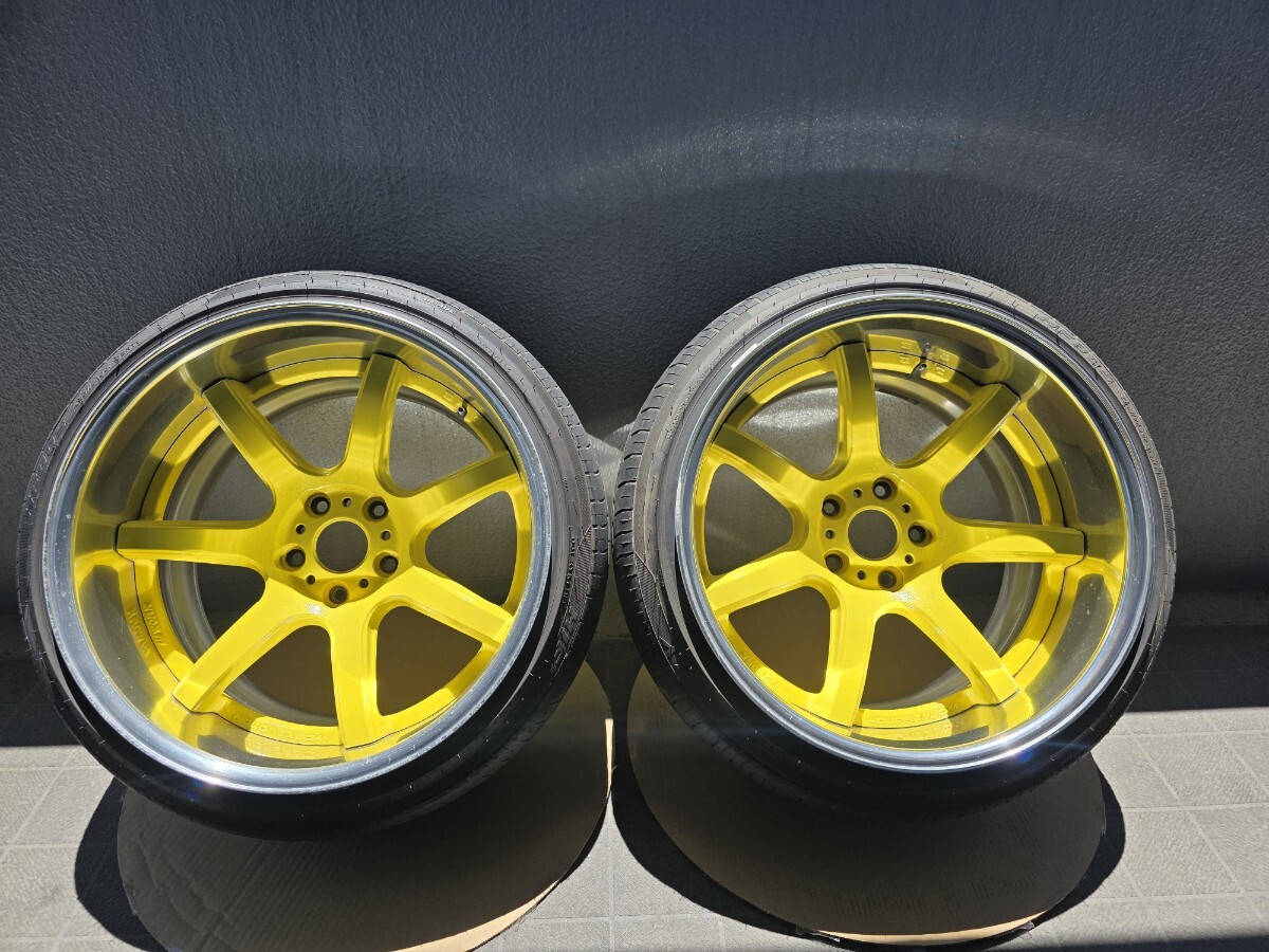 N0179 中古 WORK EMOTION CR3P ホイール 19インチ 19×10.5J 19×11.5J