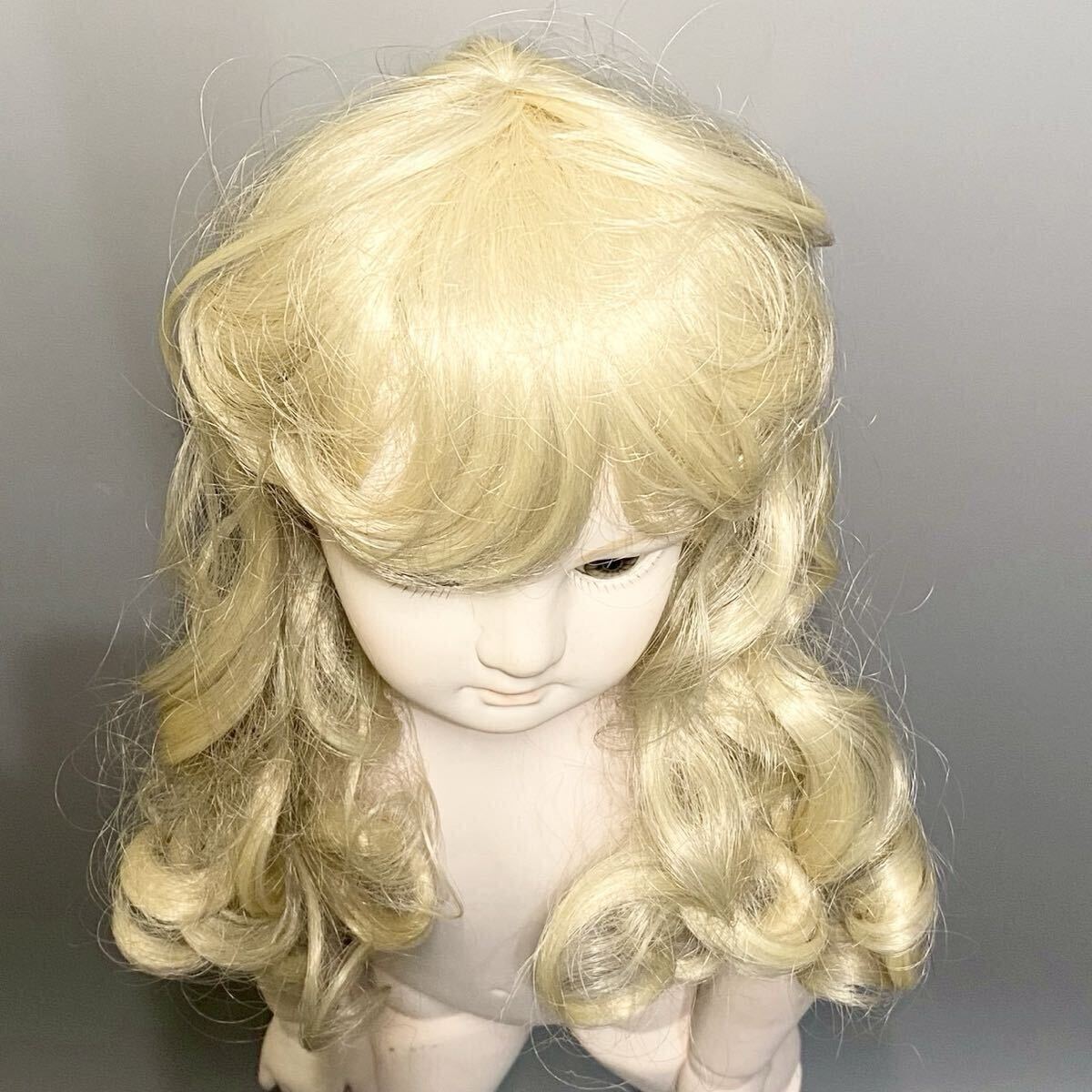 ☆西崎富久子 ビスクドール 全長54cm/衣装付き/人形/作家物/1993年