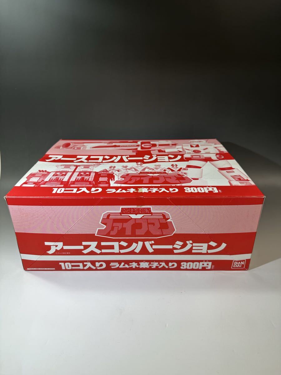 当時物！食玩ミニプラ 地球戦隊ファイブマン・アースコンバージョン
