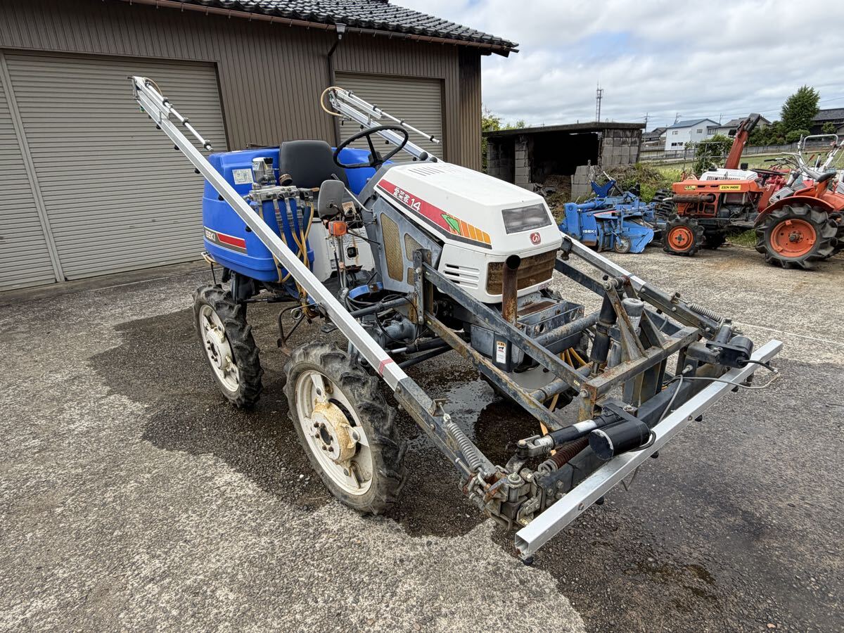 イセキ JKA19D:ブームスプレイヤー:愛さいか:19馬力:散布機:消毒 イセキ JKA19D:ブームスプレイヤー:愛さいか:19馬力:散布機:消毒