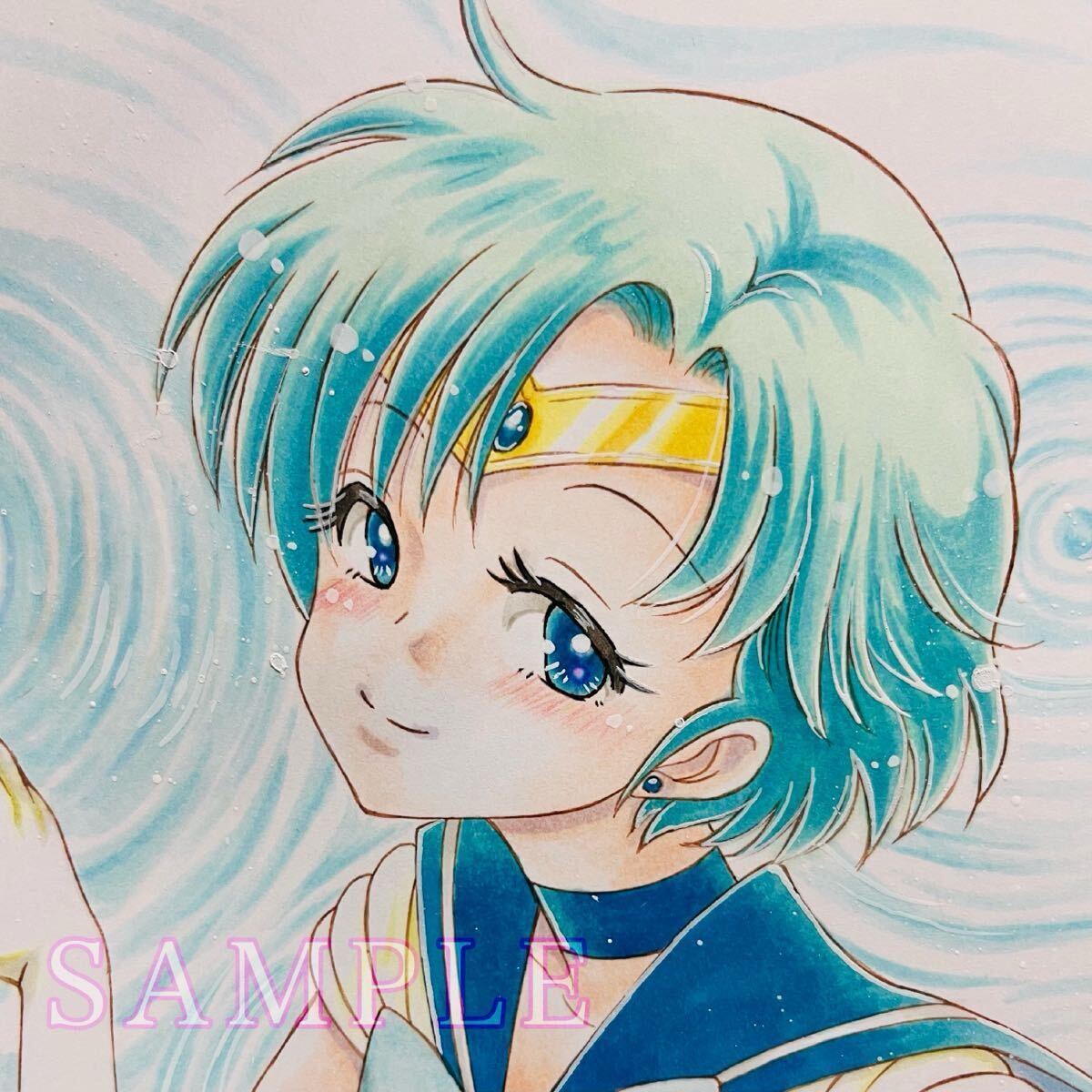 美少女戦士セーラームーン』10 水野亜美の原画と作監修正4枚の落札情報