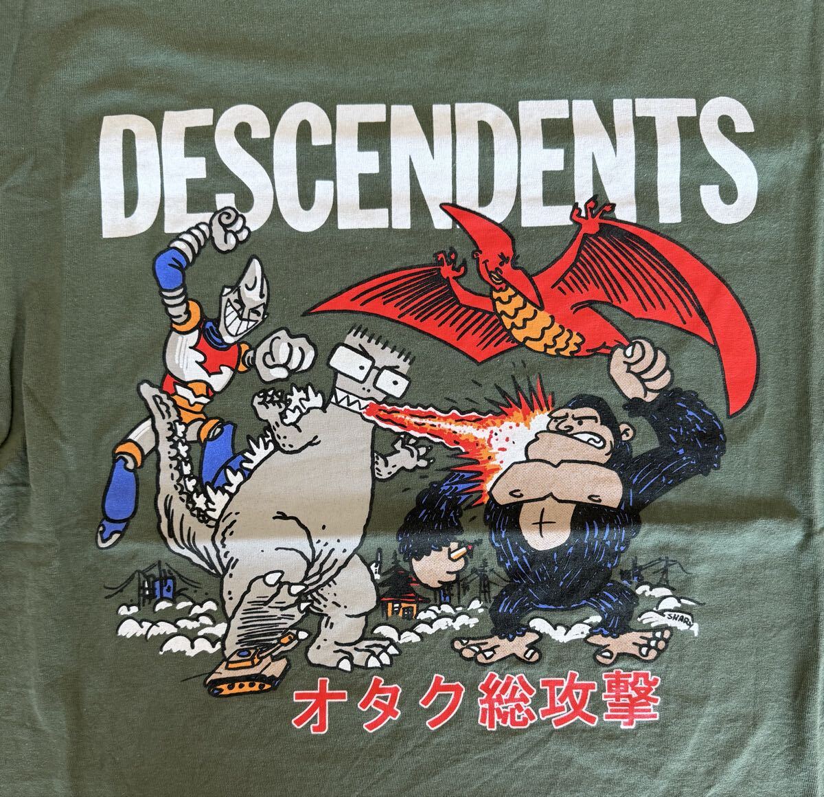 やや傷や汚れあり】1円スタート！GERMS Tシャツ ヴィンテージ ロンT 