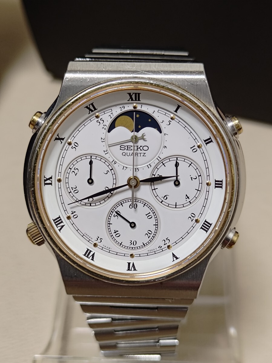 中古】◎1761 SEIKO(セイコー) ルキア V175-0AJ0 白 婦人用ソーラー