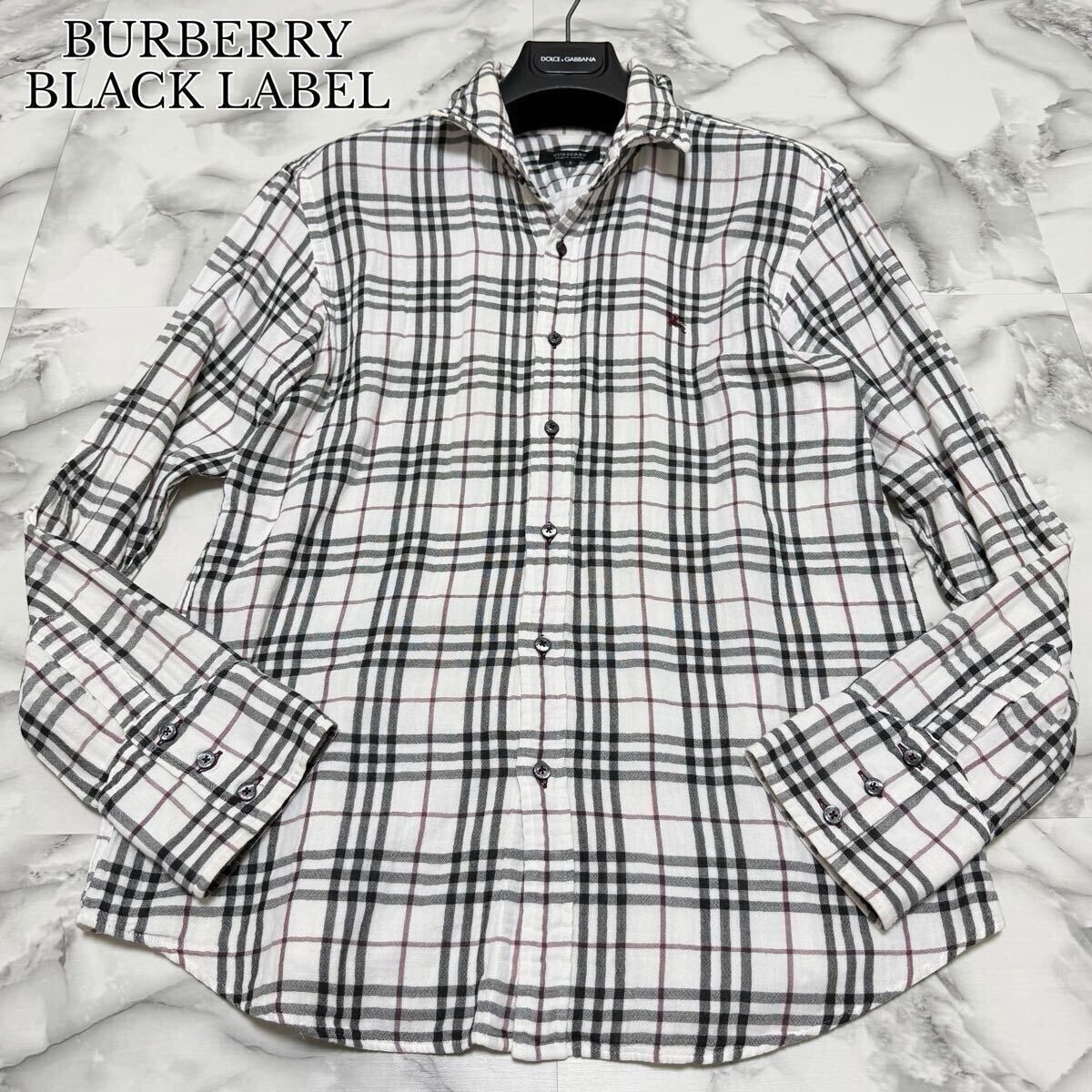 美品 希少 Burberrys ビンテージ シャツ ノバチェック バロック柄 