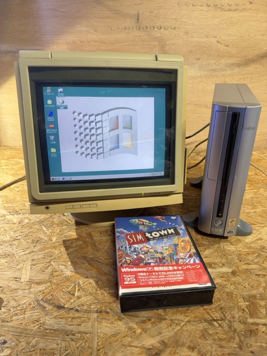 ジャンク 富士通 FMV DESKPOWER C6/86L windows Meの落札情報詳細