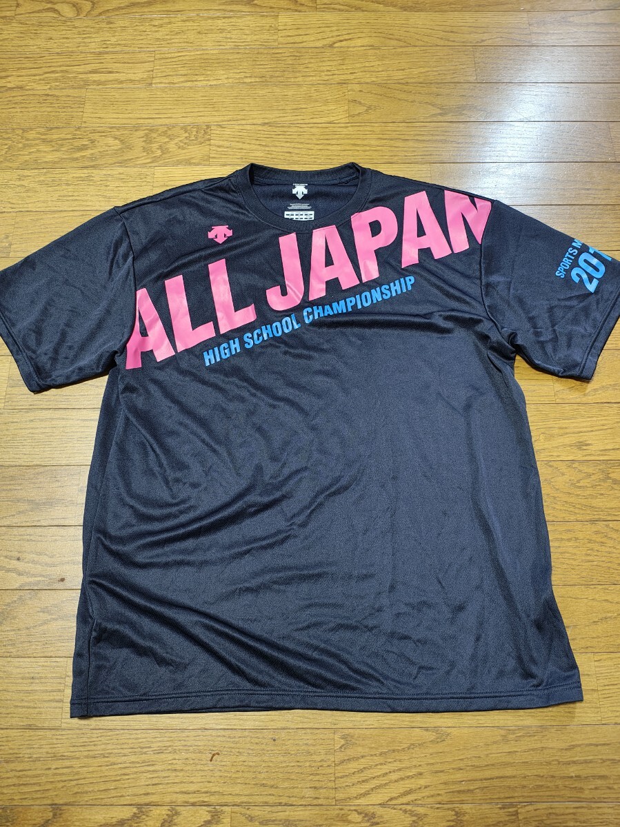 新品】デサント ポロシャツ ALL JAPAN インターハイ 2019 陸上競技
