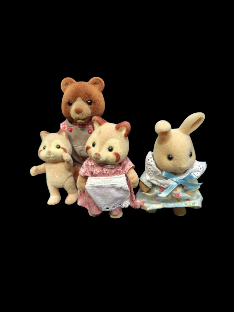 シルバニアファミリー 初期 みんな集まれ赤ちゃんセット キツネ