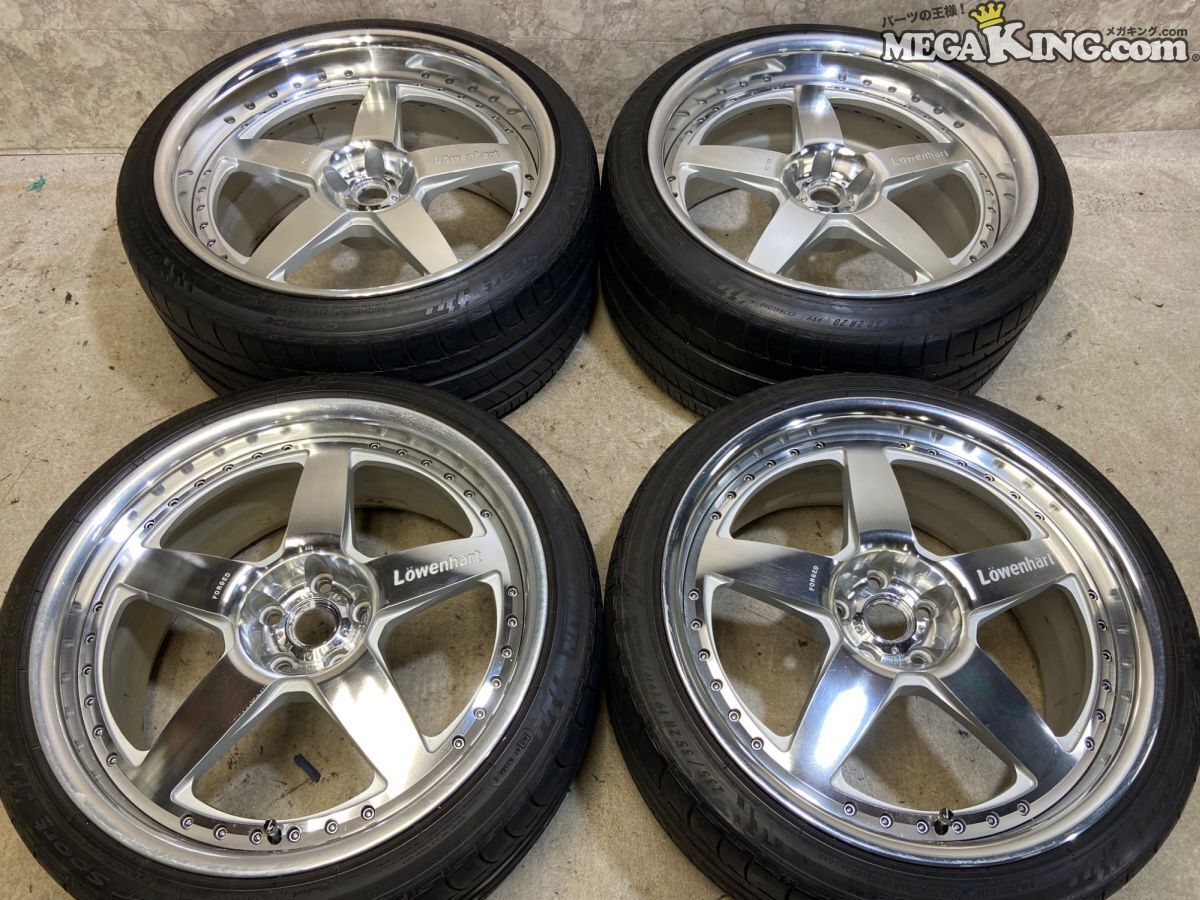 中古】Lowenhart レーベンハート キャンベル SV 19インチ 9.5J +23