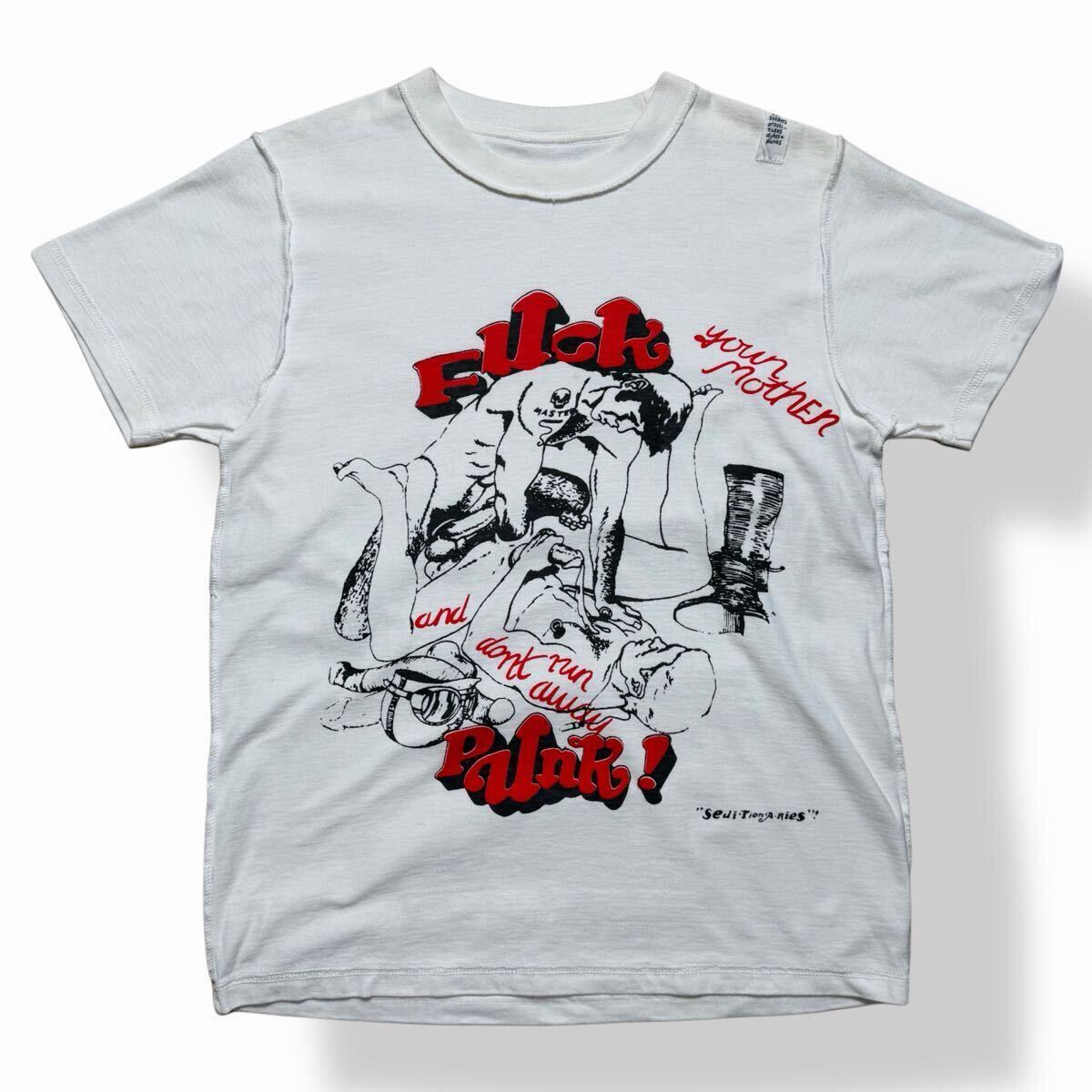 SEDITIONARIES 666☆復刻☆VIVE LE ROCK プリントTシャツ 黒 リトル 