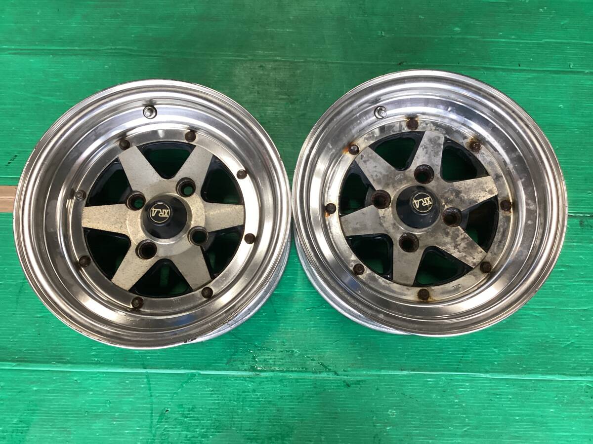 スピードスター ロンシャン XR-4 9.5J 15インチ アルミホイール 当時物