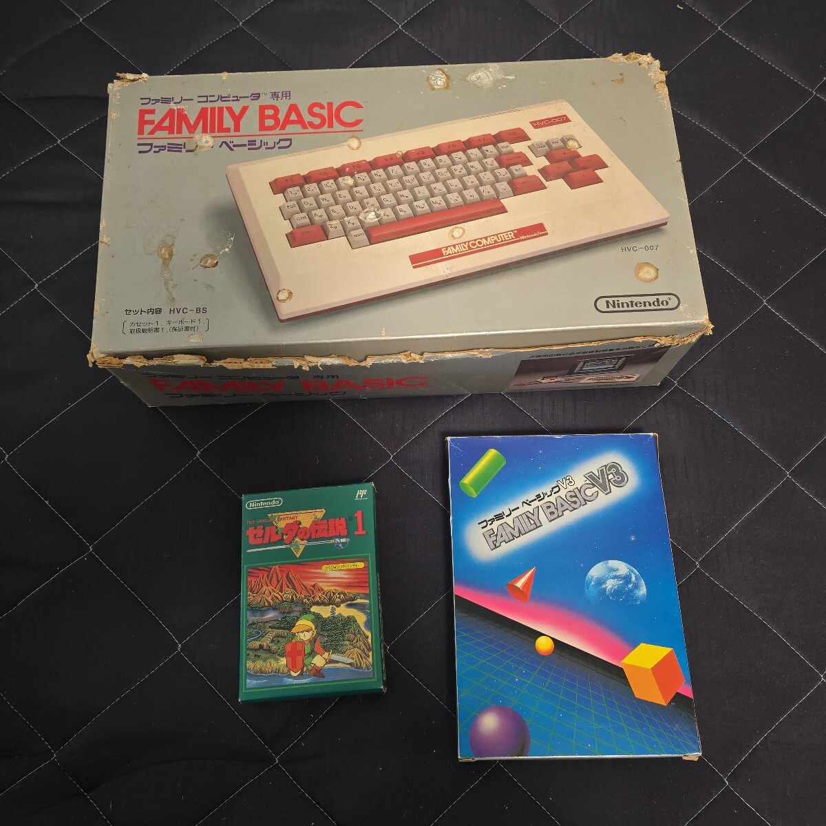 ゲームセット 48072 任天堂 Nintendo FC ファミリーベーシック HVC-007 ファミリー