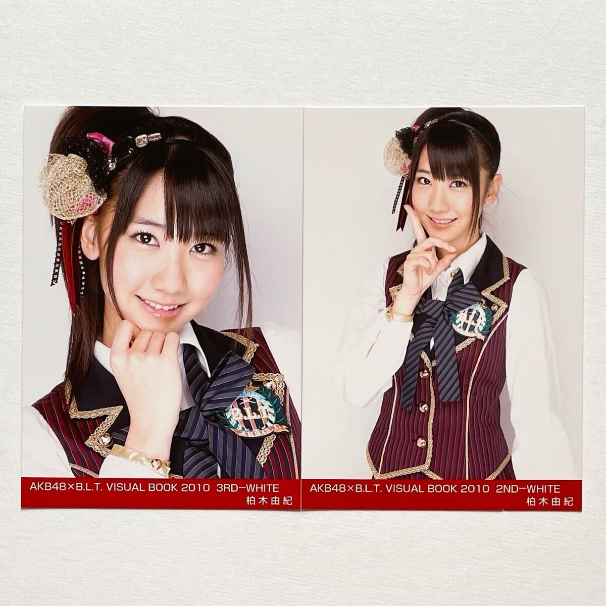 中古】渡辺麻友 直筆サイン入り 生写真 AKB48 B.L.T BLT 2009 第一期