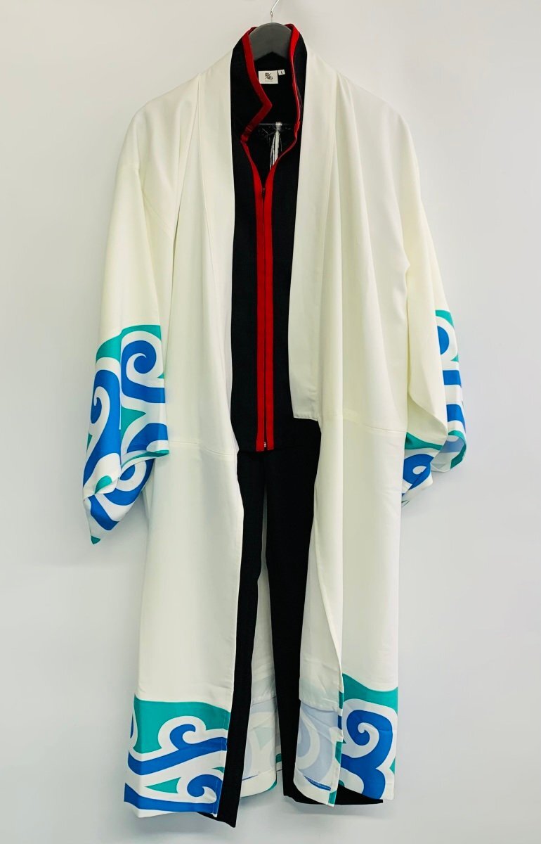 A00】ACOS アコス製 コスプレ 衣装(XL) 銀魂 坂田銀時 攘夷志士ver. 白