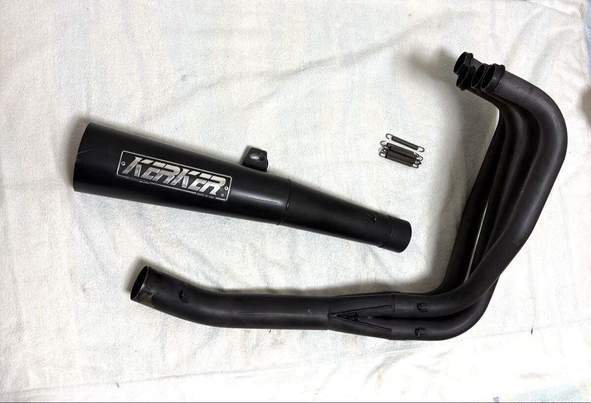 z1　kz　カーカーマフラー　KERKER カワサキ Z系 旧KERKER メガホンマフラー カーカー 当時物 Z1 Z2
