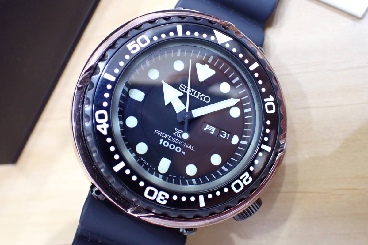 売切 プロスペックス 7C43-6020 マリンマスター ミニツナカン SBBN009 