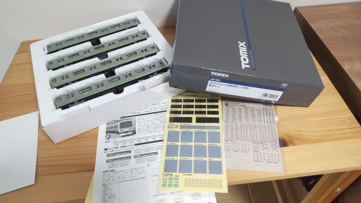 TOMIX HO-9006 E231系 常磐・成田線 基本4両セットの落札情報詳細