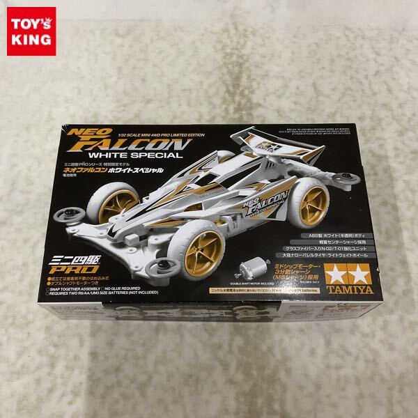 新品】ミニ四駆 クリヤーボディ ネオファルコン 限定 ポリカ 塗装