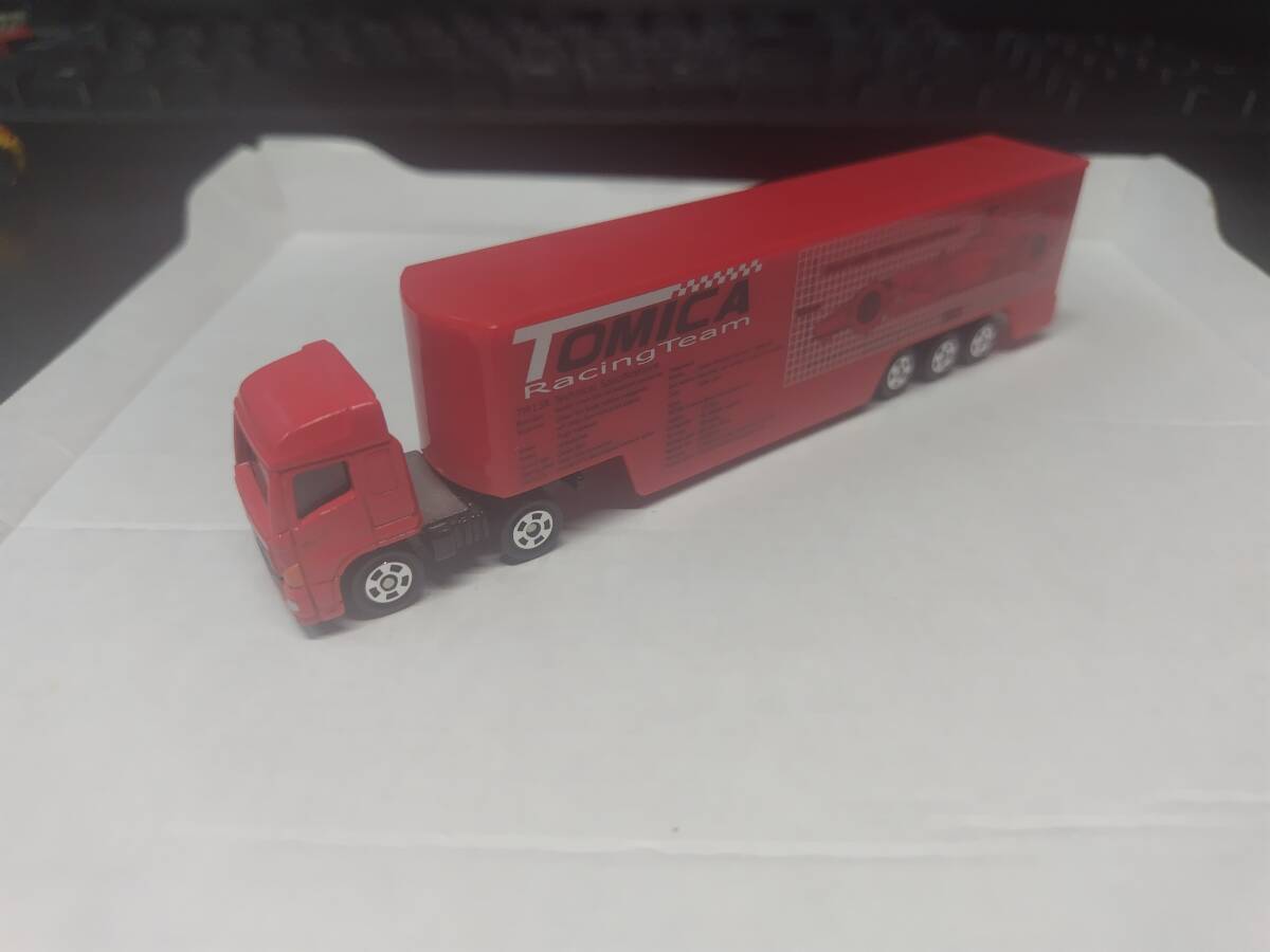 当時物 ロングトミカ L10 アメリカン ハシゴ消防車 トレーラータイプ