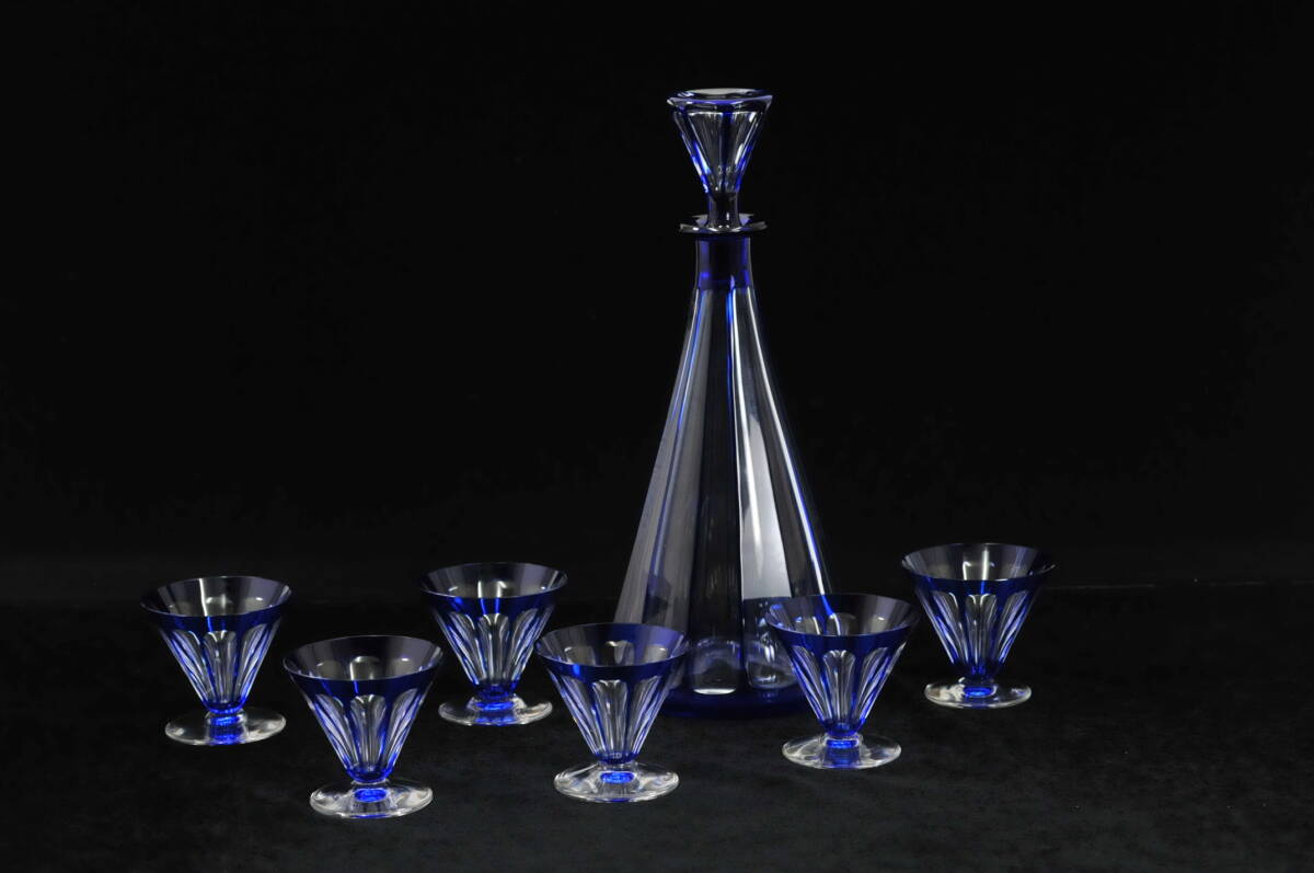 新品】Baccarat バカラ 日本酒セット 徳利とお猪口 箱有り 盃 送料無料