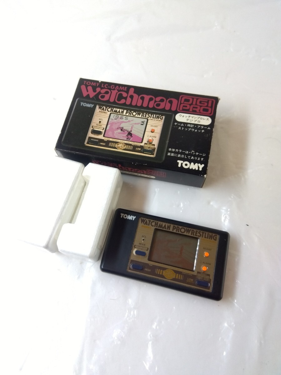 傷や汚れあり】レア！当時物 トミー WATCHMAN GOLF ウォッチマン
