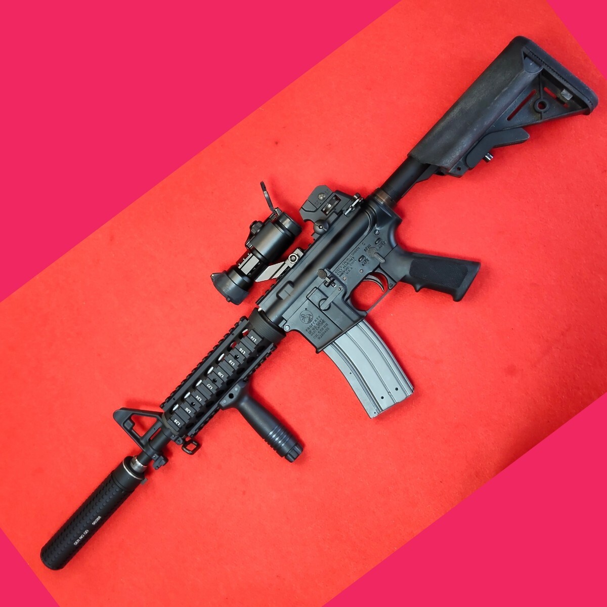 WA ウエスタンアームズ M4 A1 MK18 MOD 0 フルメタルカスタム 米海軍