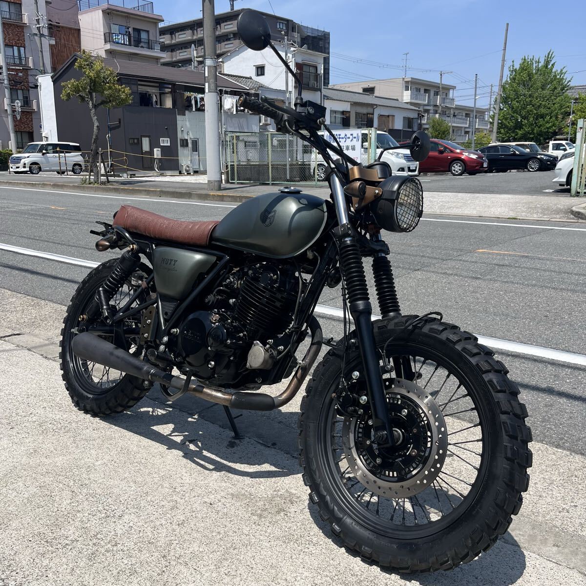 希少 K50 コレダ50 スクランブラー NRS社製 左出しアップマフラー