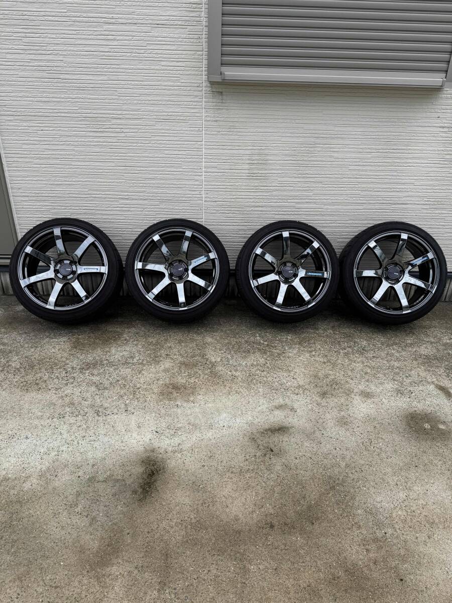 軽量♪ DIREZZA RSC 社外14インチホイール ブロンズ♪ 4本 5J +45 4H