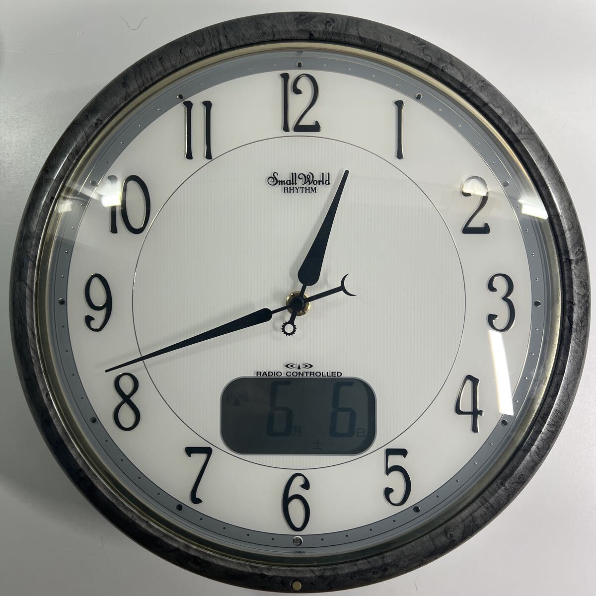 美品/動作品】リズム時計工業 4MN440RH18 スモールワールド音楽隊N
