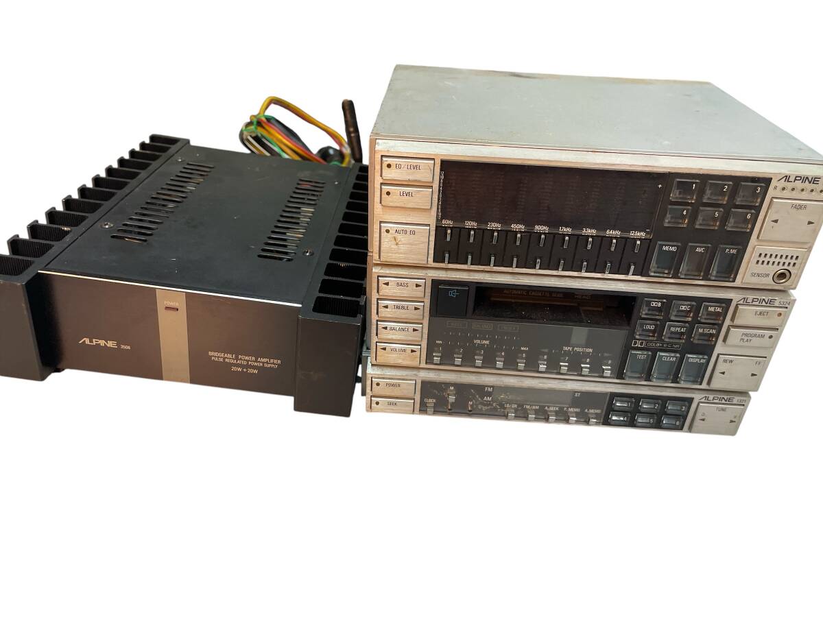ジャンク 当時物 美品 アルパイン CDA-7845J MDA-5048 リモコン 動作