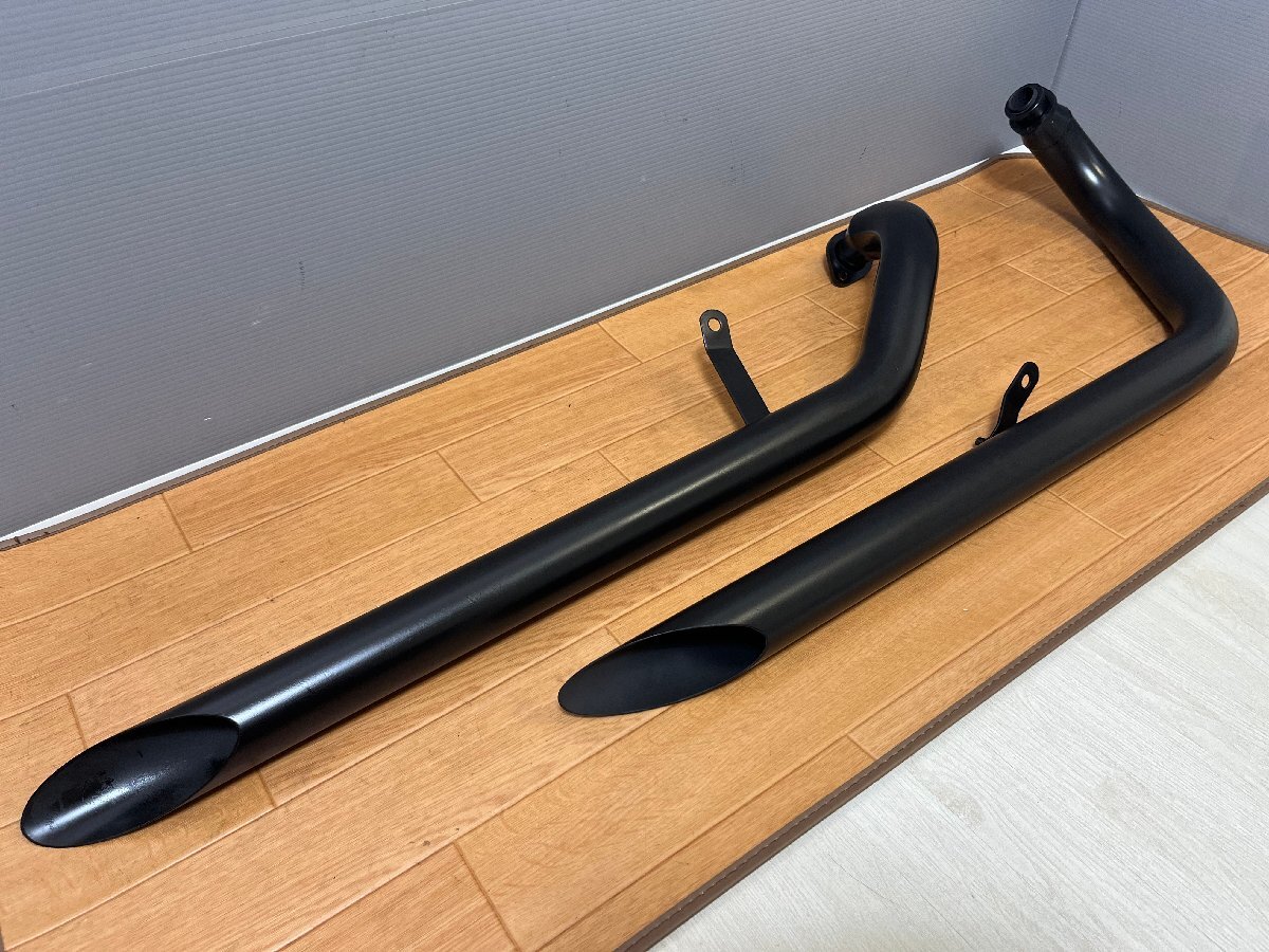 カワサキ エリミネーター250V 社外 スラッシュ カット マフラー