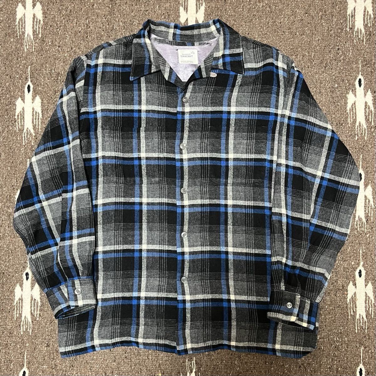 中古】old古着 Vintage ペンドルトン オンブレ チェック シャツ 