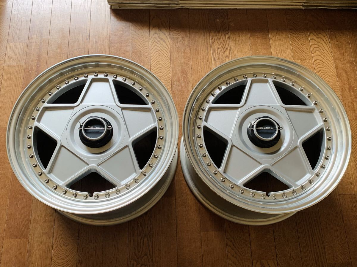 中古】アウトストラーダ モデナ 9.5J 8.5J 4本セット ジャンク