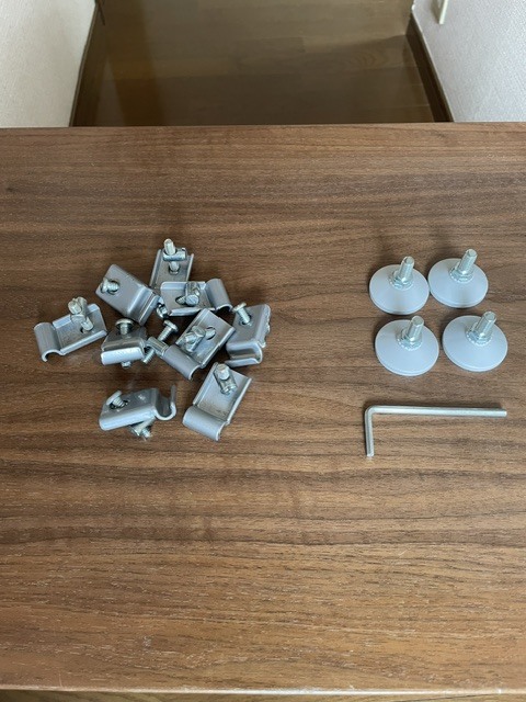 ☆MUJI 無印良品☆キャスター付き スチールユニットシェルフ 幅59cm