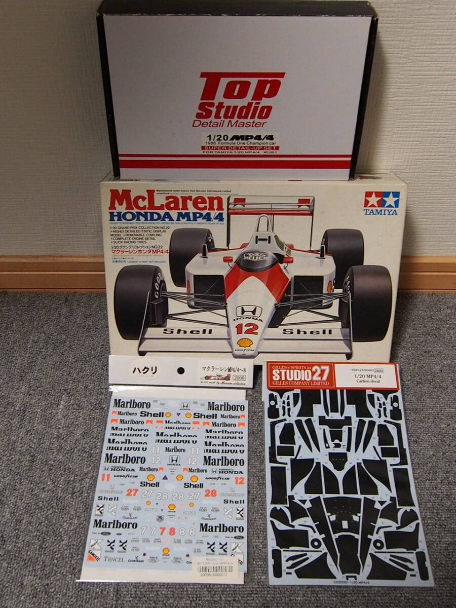 未使用未開封①・1/20 ウィリアムズ FW23 & FW24 デカール