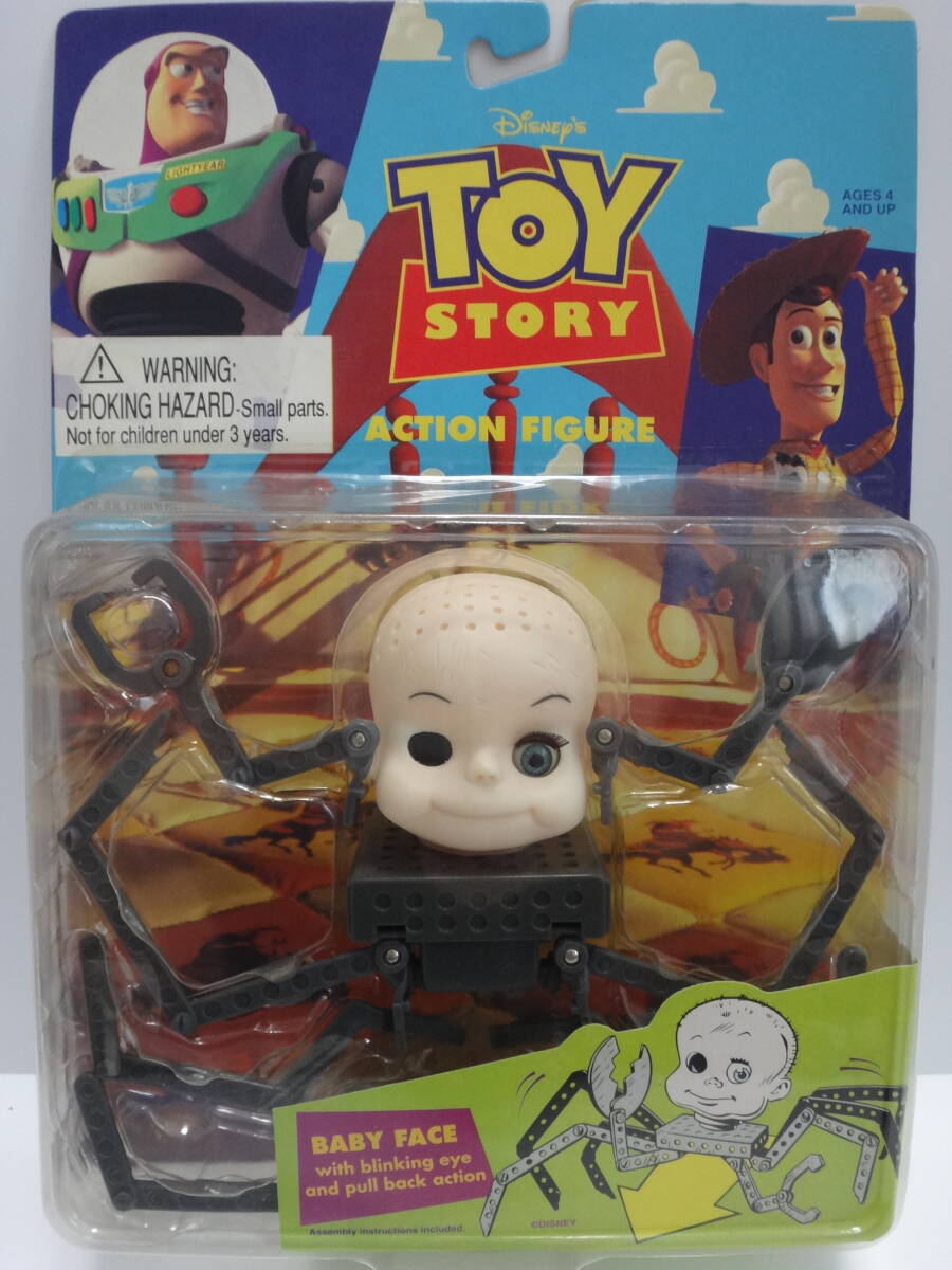 Toy Story　トイ・ストーリー　フィギュア　ベビーフェイス　ウッディ　バズ トイストーリー ベビーフェイス TOY STORY1 シド おもちゃ ディズニー
