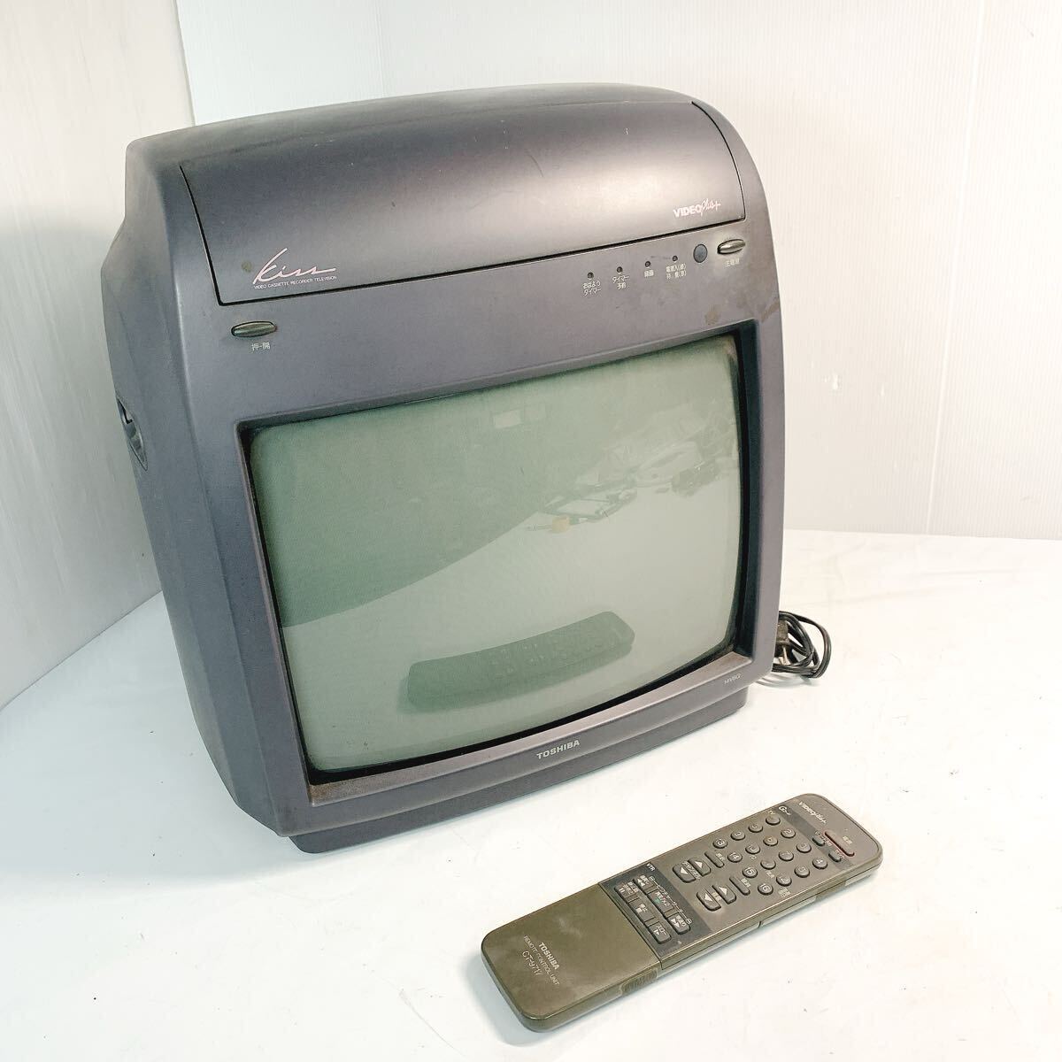 中古】東芝 TOSHIBA 15VS17 [15型 ブラウン管テレビ] テレビデオの落札
