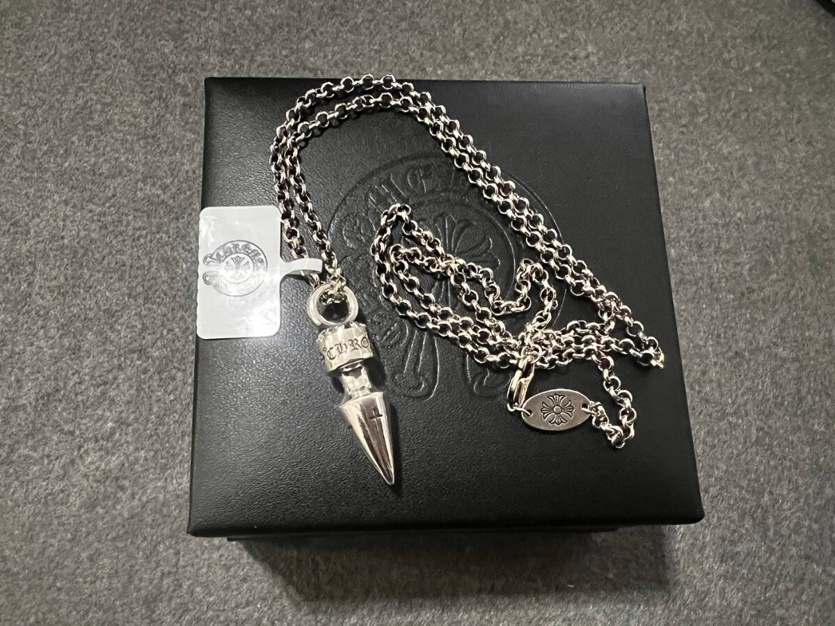 中古】B'z TAK仕様 クロムハーツ ピック ネックレスの落札情報詳細